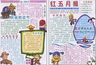 五一劳动节手抄报中国劳动节首次纪念