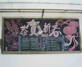 春节手抄报春节