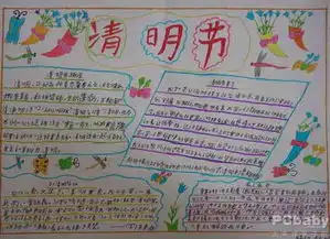清明节手抄报浙江清明节习俗