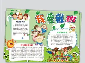 我爱我班集体校园同学手抄报图片素材worddoc模板下载3.27mb其他大全其他