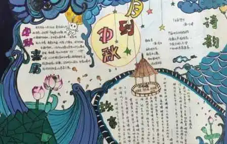中秋节手抄报内容大全给你不一样的中秋节主题