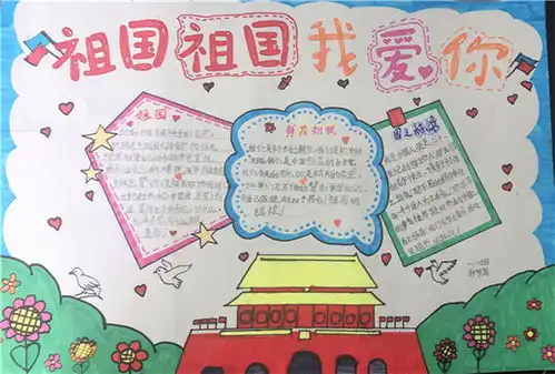 合肥市安庆路第三小学大杨分校组织开展国庆节教育活动