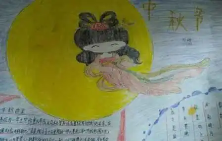 中秋节手抄报内容大全给你不一样的中秋节主题