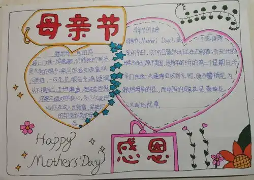 微孝母亲节任丘市实验小学感恩母亲节系列活动