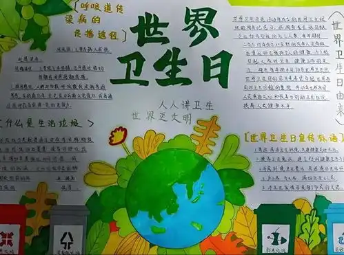 守护健康共筑美好安居一小六年级开展世界卫生日主题活动