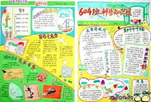 初一生物手抄报大图版