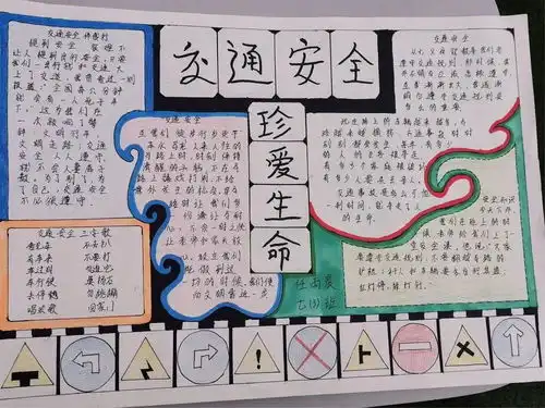 遵守交通法规,争做文明小天使