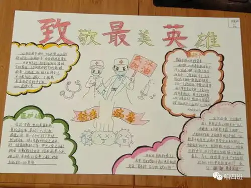 战疫,我们在一起武汉加油中国加油丽水市实验学校604七色花中队创作手抄报集结号
