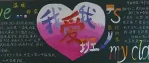我爱我班手抄报内容怎么写