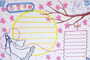 这64张简单漂亮的国庆节手抄报模板,必须收藏给孩子附国庆节插画素材