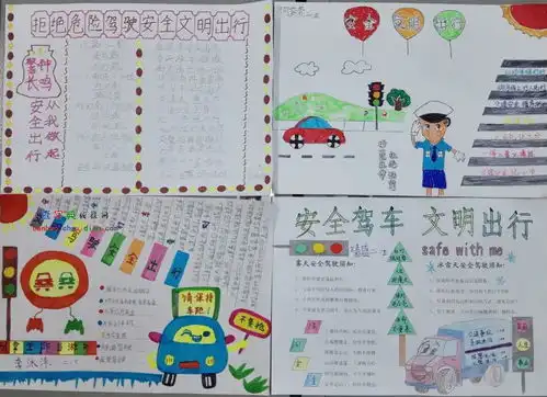 安全驾车文明出行手抄报优秀作品展设计安全驾车文明出行手抄报优秀作品展图片查字典板报网