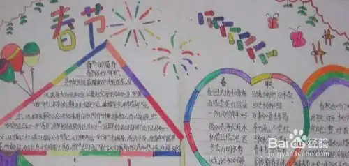 春节手抄报怎样制作