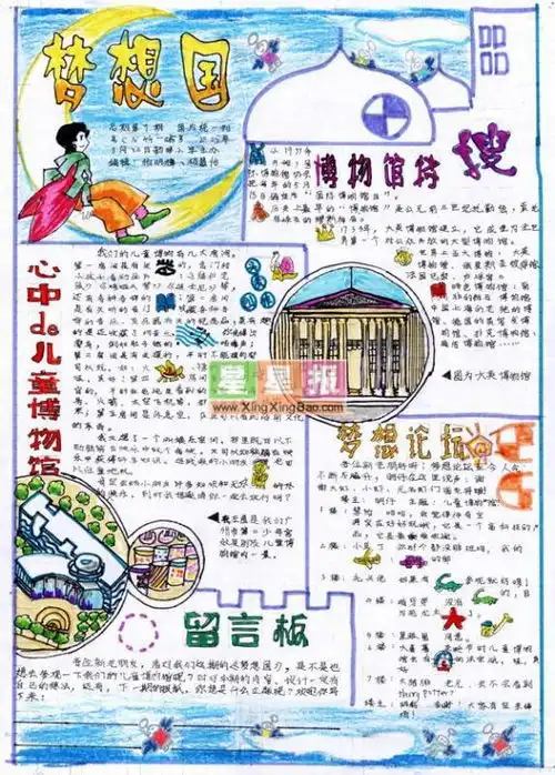关于理想的手抄报有图片的