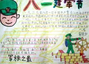 八一建军节20字