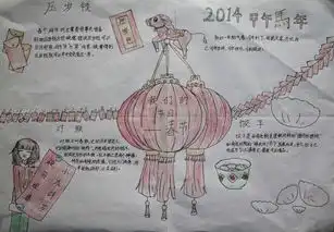 我们的节日春节手抄报图片大全