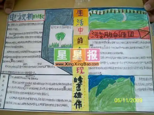 生活中的小发现手抄报