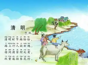 经典古诗欣赏清明