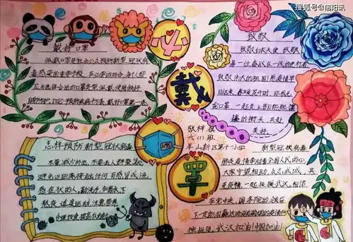 羊山新区第十一小学小小少年战疫有我