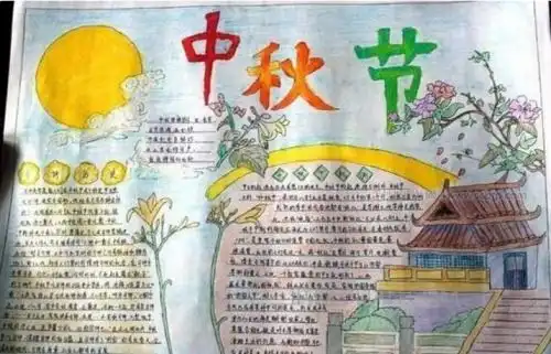 请问中秋节的手抄报有吗