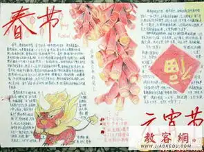 过年的手抄报