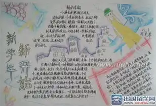 新学期新起点手抄报