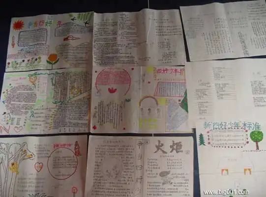 争当四好少年手抄报设计争当四好少年手抄报图片查字典板报网