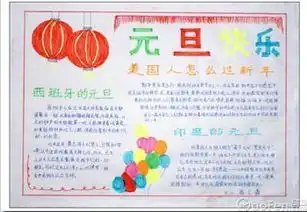 手抄报题目多彩的寒假内容