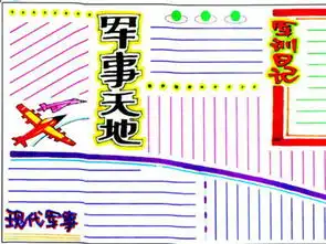 军训手抄报军训的历史