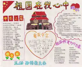祖国在我心中手抄报各民族热爱祖国的名言警句