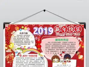 2019元旦小报新年快乐手抄报猪年春节电子小报图片素材worddoc模板下载170.15mb春节元旦手抄报大全节日手抄报