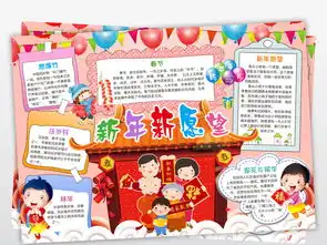 2019新年新愿望小报新年春节快乐手抄报元旦猪年电子小报图片素材worddoc模板下载84.07mb春节元旦手抄报大全节日手抄报