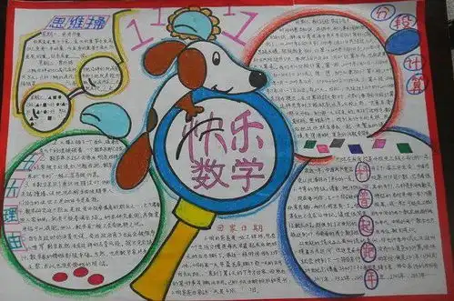小学数学手抄报合集,新学期开学一定用得上