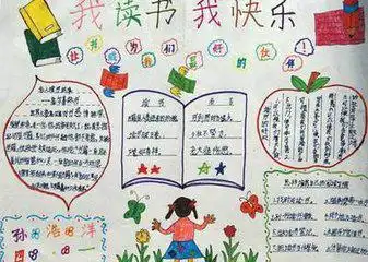 有关读书的手抄报图少字多