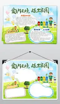 docx绿色环保模板下载