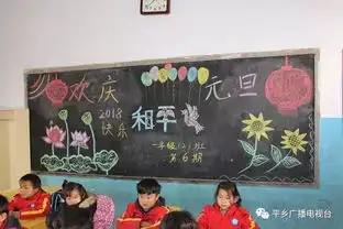 平乡县县直一小西校区开展庆元旦,迎新春黑板报手抄报评比活动