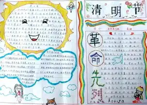 清明节到了,这些诗句范文手抄报,孩子肯定用得上