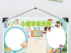 数学小报电子手抄报图片模板下载