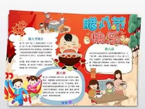 腊八节小报新年春节中国传统习俗文化手抄报图片素材wps模板下载1.88mb元旦手抄报大全节日手抄报