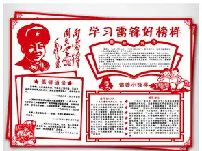 雷锋日学雷锋电子小报手抄报海报板报模板图片素材psd下载14.78mb学雷锋手抄报大全纪念日手抄报