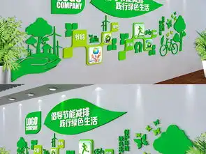 简约绿色节能环保文化墙企业文化墙十九大精神设计图片高清矢量图下载效果图22.26mb环保宣传大全