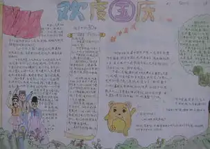 欢度国庆手抄报图片