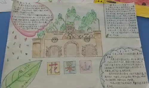 花果山手抄报简单