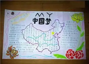 大手牵小手,共筑中国梦的手抄报怎么画