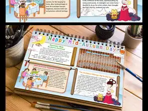 英语中秋节小报中秋佳节手抄报我们的节日中秋电子小报图片模板worddoc设计图下载中秋节手抄报大全编号18704702