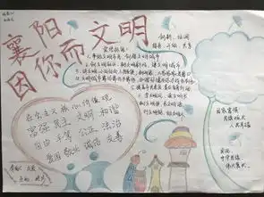 创文明城市,我们在行动创文手抄报作品展