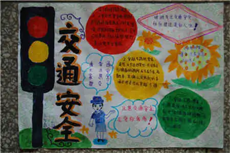 手抄报版面设计图学会自我保护
