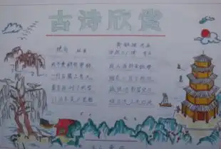 送友人古诗配画