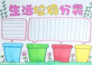 生活垃圾分类手抄报