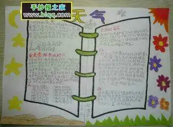 有关天气的手抄报图片发给我
