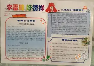 学习雷锋好榜样手抄报简单又漂亮图片大全内容